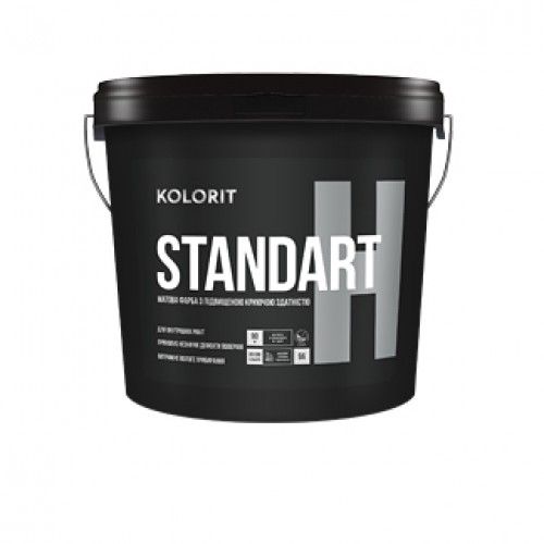 Kolorit Standart Н - матовая краска на акрилатной основе