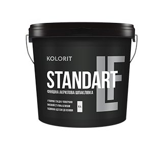 Kolorit Standart LF - финишная акриловая шпаклёвка